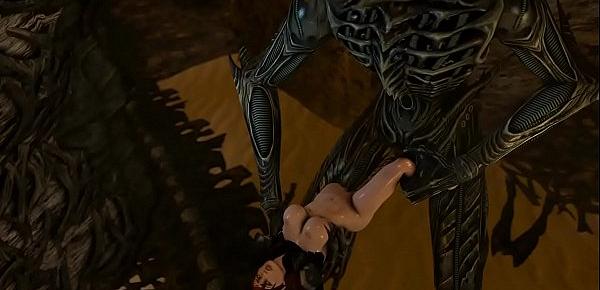  Samus Aran on a strange Alien Planet Saga Full Video 3D Porn